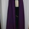 Purple wool cloak